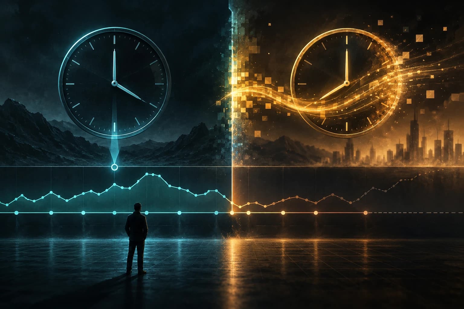 Deux horloges et une ligne de backtest révèlent une fuite de paramètres temporelle.