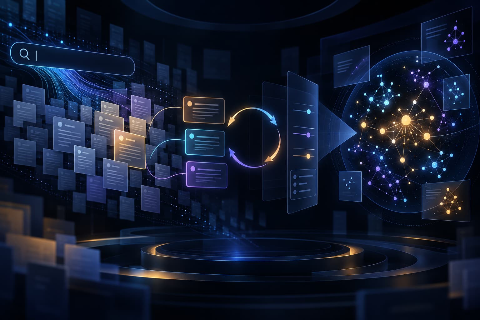 Une analyse visuelle affine le contexte de preuves d’une recherche scientifique.