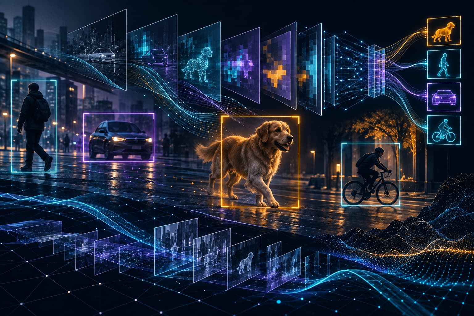 Un détecteur visuel combine détails haute fréquence et modélisation d’état.